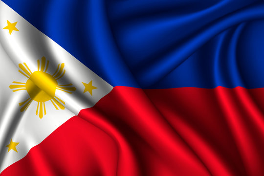 philippines National flag of silk
