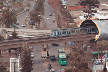 OTOÑO EN SANTIAGO DE CHILE