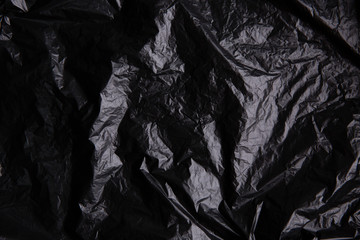 Black fabric texture for background.