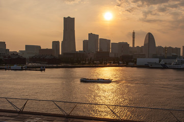 横浜みなとみらいの風景