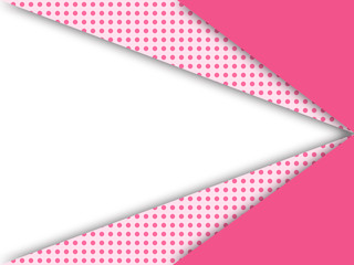 フレーム　枠　ドット　水玉　ドット柄　水玉模様　テキストスペース　コピースペース　額