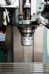 close up tool of milling machine