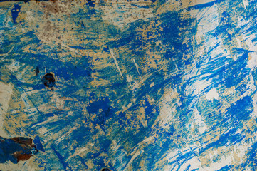 old blue texture background