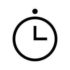 Wall watch icon, hour icon