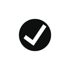 Check mark icon.To-do works vector illustration.