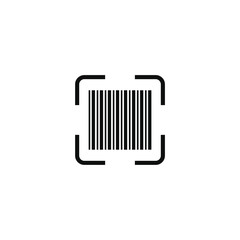 Barcode icon.Scanning items with barcode.