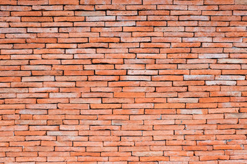 Brick texture wall for background design or abstract photo