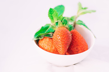 strawberries, summer seasonal fruit