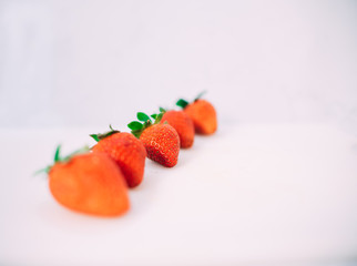 strawberries, summer seasonal fruit