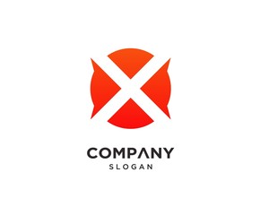 Modern Creative Letter X Logo Design Template
