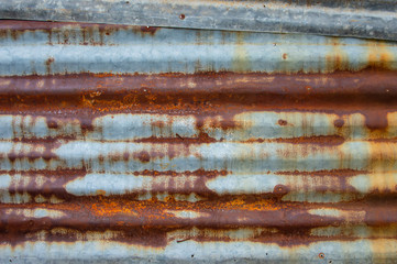 old dirty rusty texture zinc corrugate background