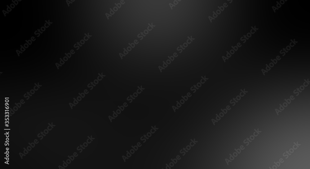 Aufkleber Abstract background, black gradient, dark gray background used in design. Align the letters Mobile screen computer screen website