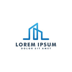 Fototapeta premium Real Estate logo, House, home icon design logotype vector for business construction