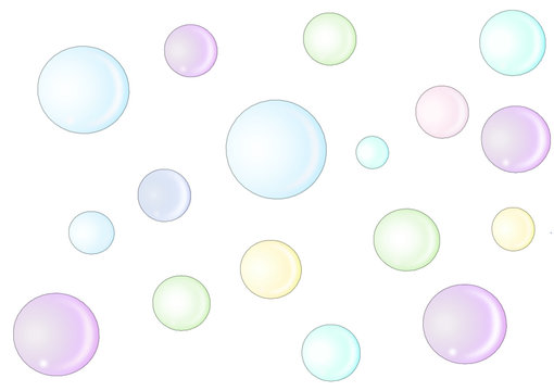 Colorful Bubble Bubble bubble bubble