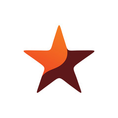 star color shape motion logo design