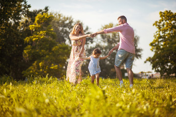 It's a beautiful day to spend  with family.