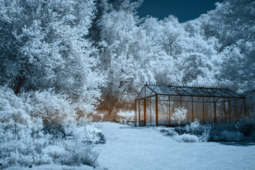 Photos de paysage en  infrarouge