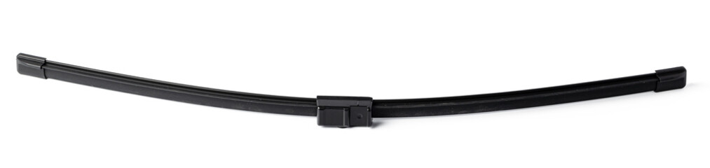 Windshield wipers for cars on a white background. Car part.
