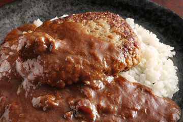 ハンバーグカレー
