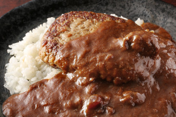 ハンバーグカレー