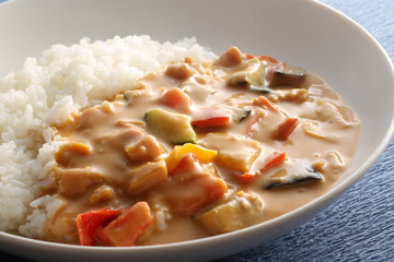野菜たくさんの夏のカレー