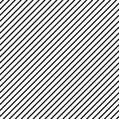 Obraz premium Black and white straight line oblique background pattern