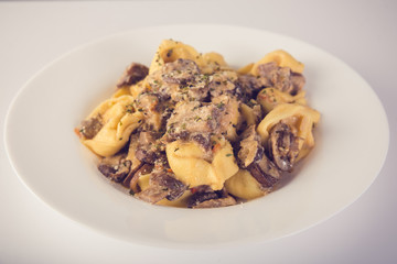 pasta with mushrooms