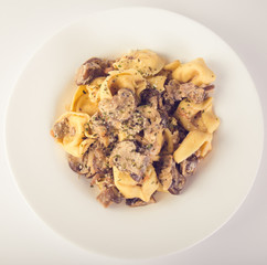 pasta with mushrooms