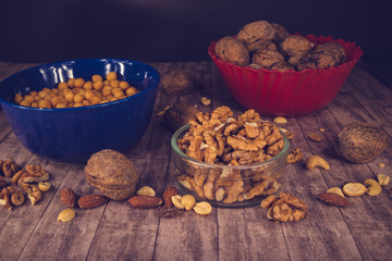 dried fruit and nuts