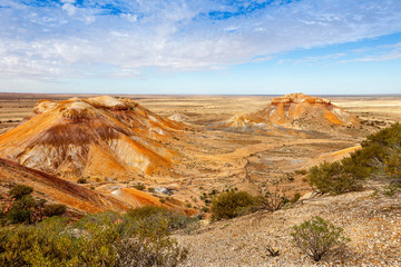 Painted Desert in the Arckaringa Hills in outback South Australia.