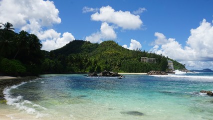 Obraz premium tropical seychelles island