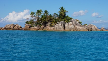 tropical seychelles island