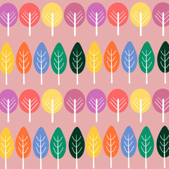 Vector Plants seamless pattern in doodle style can be used for wallpaper, 
pattern fills, web page background, surface textures.