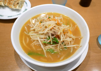 香り豊かな味噌ラーメン