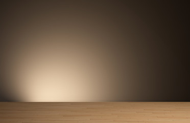 Large luxury modern minimal bright interiors room mockup illustration 3D rendering