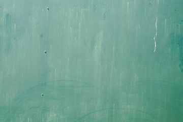 green background of used old metal vintage texture