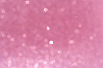 Colorful abstract blurred pink background, pink glitter texture christmas