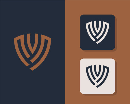 Letter N V N logo design. creative minimal monochrome monogram symbol. Universal elegant vector emblem. Premium business logotype. Graphic alphabet symbol for corporate identity