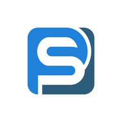 illustration vector graphic of SP letter logo