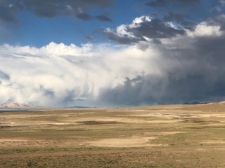 Fototapeta premium Wolken im Himalaya in Tibet