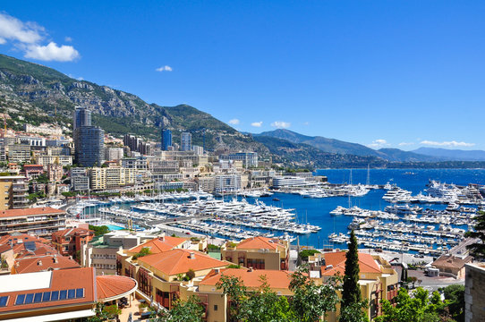 View of Monte Carlo bay.
