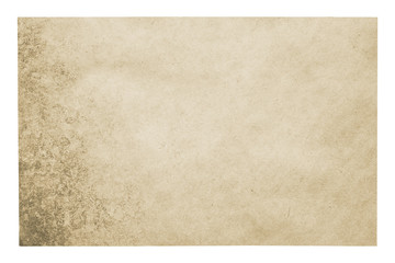 old paper isolated