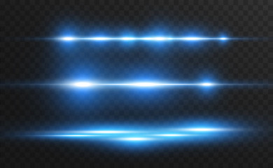 
Vector light blue special effect. Glowing bright stripes on a transparent background.