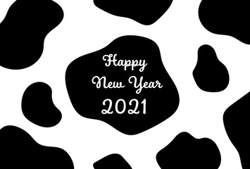 年賀状うし年
