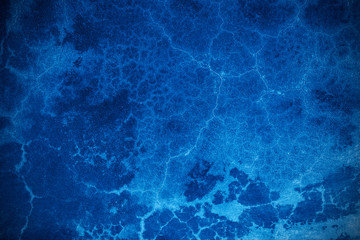 Dark blue cement wall background for text input