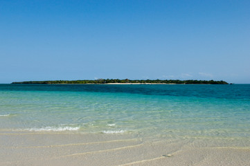 Zanzibar Tanzania 14/08/2010:  Zanzibar sea 