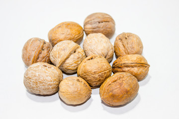 A picture of dry walnuts