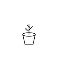 dry plant icon,vector best line icon.