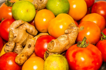 A picture of vegetables
