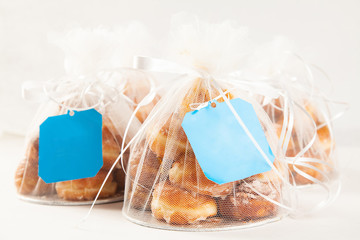 Beautifully packaged dessert doughnuts for party give aways